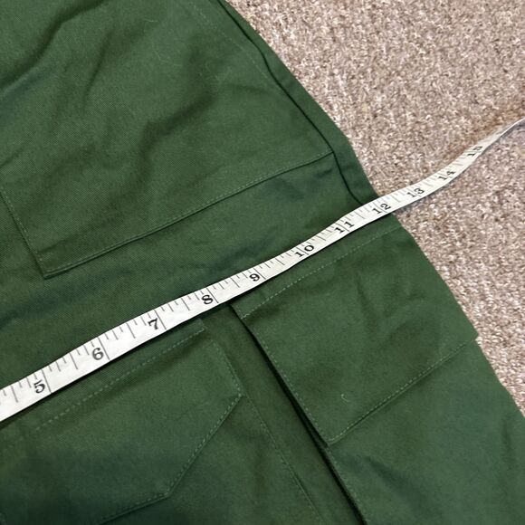 NWT The Frankie Shop Women’s Cargo Pants M - Forest Green - NEW - Picture 4 of 12